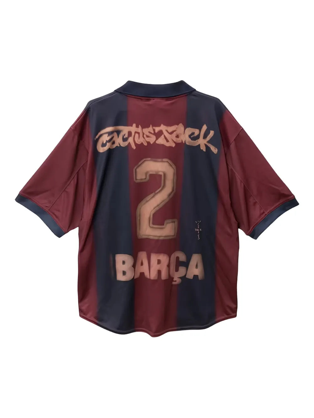 Travis Scott x Nike x FC Barcelona Jersey Retro 2000/01