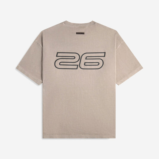 FEAR OF GOD ESSENTIALS 90'S TEE SMOKE GREY - retro