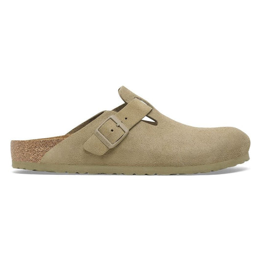 BIRKENSTOCK - BOSTON FADED KHAKI (SCAMOSCIATO)