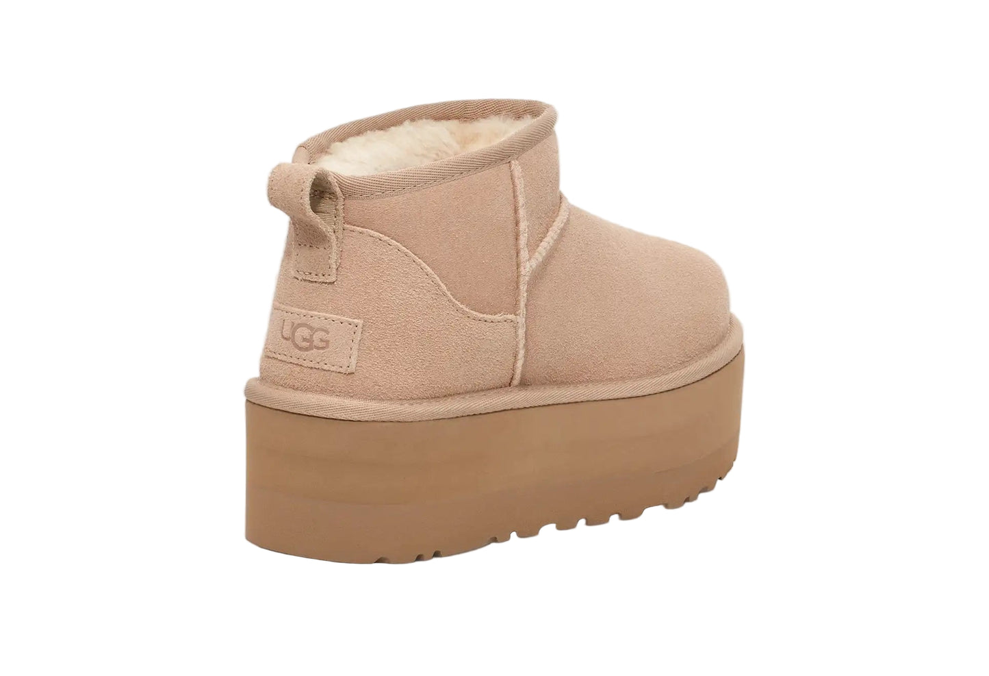 UGG ULTRA MINI PLATFORM SAND
