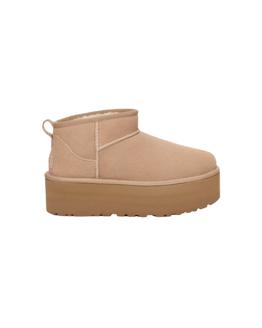 UGG ULTRA MINI PLATFORM SAND