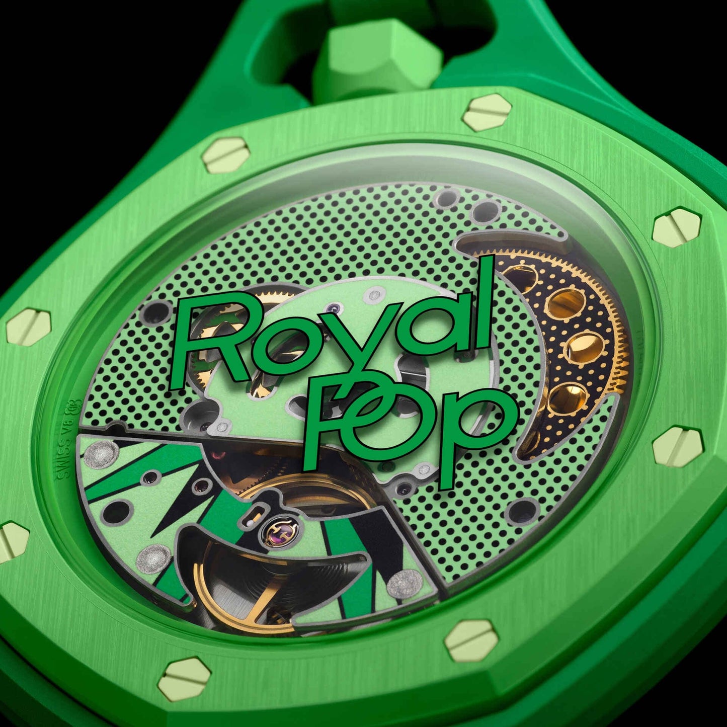 AUDEMARS PIGUET x SWATCH GREEN EIGHT