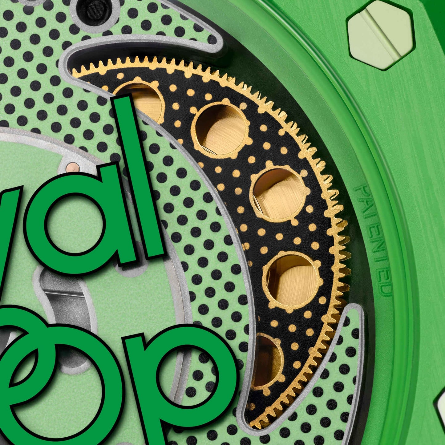 AUDEMARS PIGUET x SWATCH GREEN EIGHT