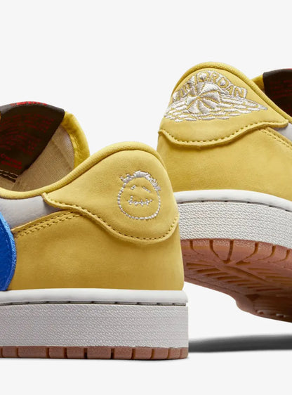 AIR JORDAN 1 RETRO LOW OG SP TRAVIS SCOTT CANARY YELLOW