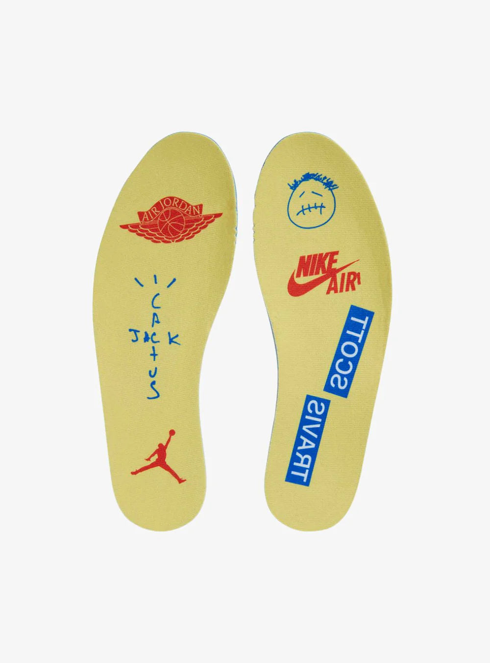 AIR JORDAN 1 RETRO LOW OG SP TRAVIS SCOTT CANARY YELLOW