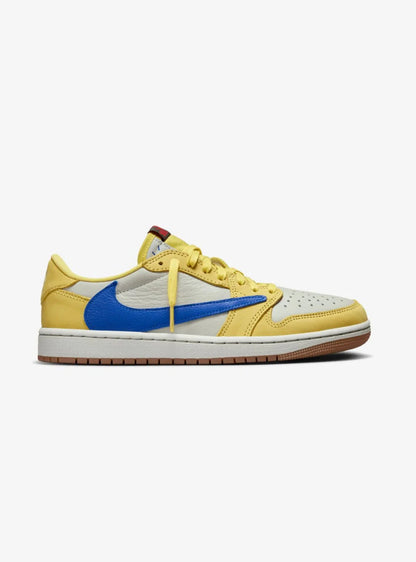 AIR JORDAN 1 RETRO LOW OG SP TRAVIS SCOTT CANARY YELLOW