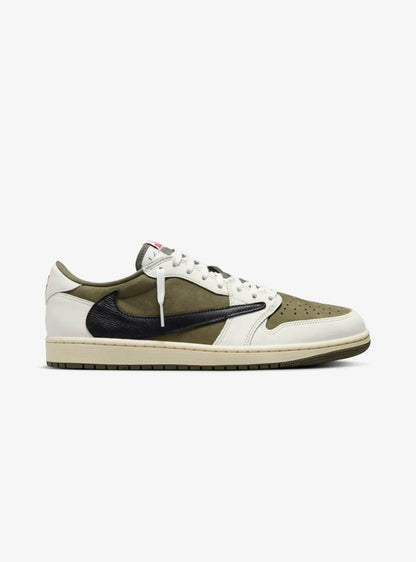 AIR JORDAN 1 RETRO LOW OG SP TRAVIS SCOTT REVERSE OLIVE