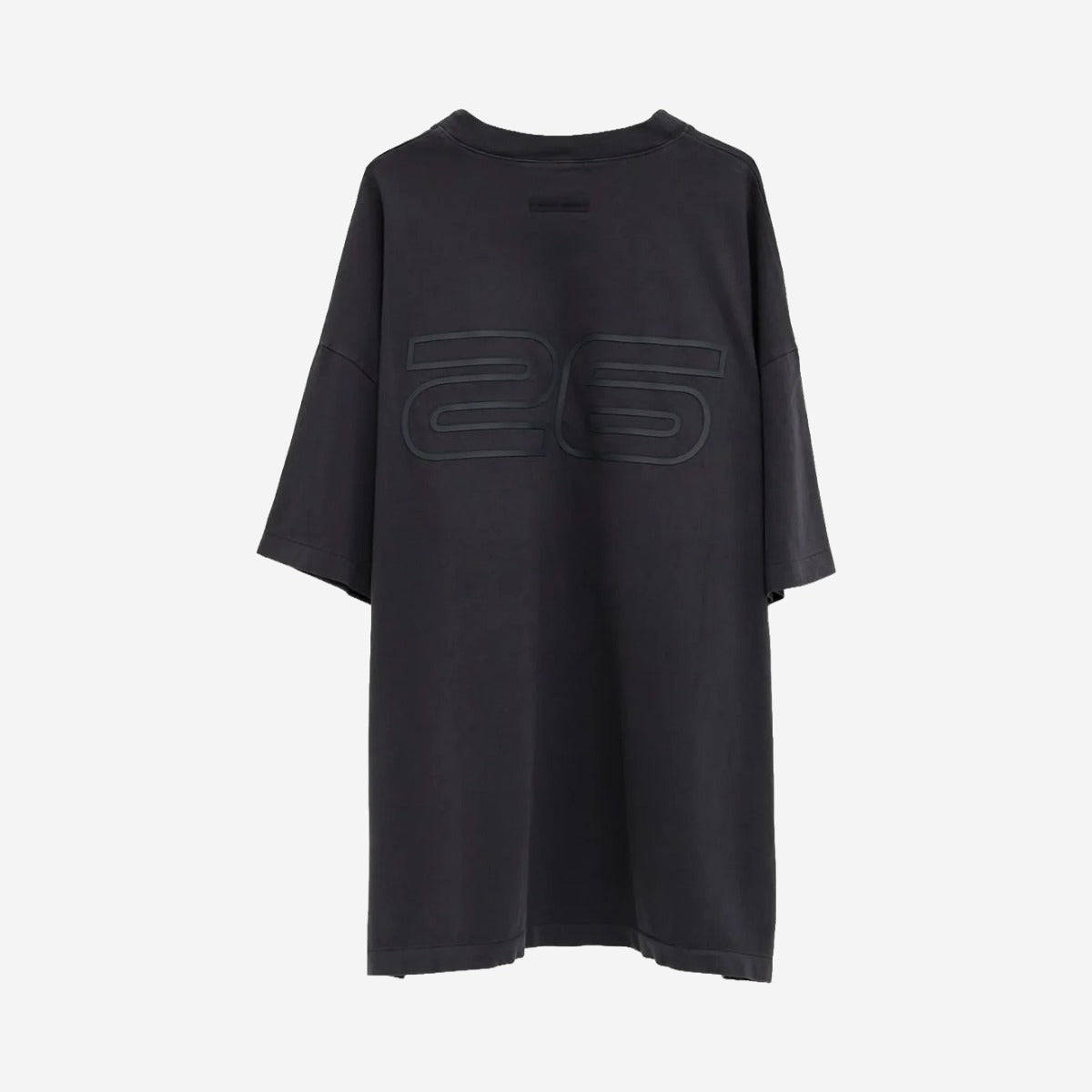 FEAR OF GOD ESSENTIALS 90'S TEE VINTAGE BLACK - retro