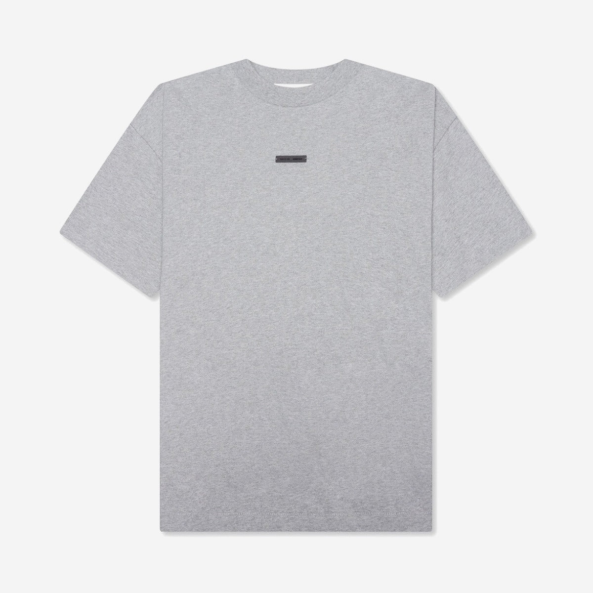 FEAR OF GOD ESSENTIALS CLASSIC TEE CONCRETE HEATHER - fronte