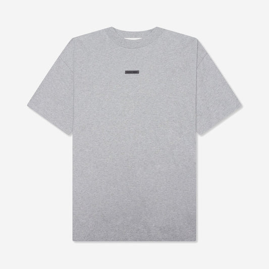 FEAR OF GOD ESSENTIALS CLASSIC TEE CONCRETE HEATHER - fronte