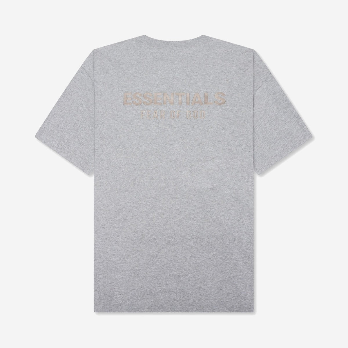 FEAR OF GOD ESSENTIALS CLASSIC TEE CONCRETE HEATHER - retro