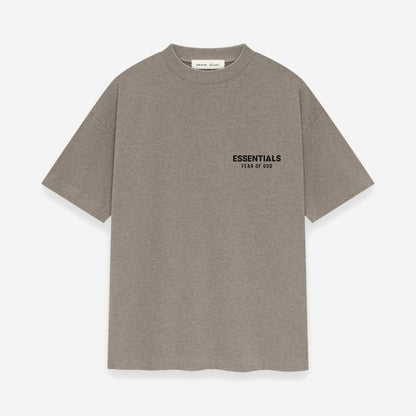 FEAR OF GOD ESSENTIALS CLASSIC SHORT SLEEVE TEE HOMESTEAD HEATHER - fronte