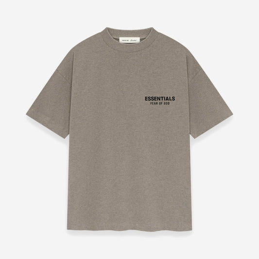 FEAR OF GOD ESSENTIALS CLASSIC SHORT SLEEVE TEE HOMESTEAD HEATHER - fronte