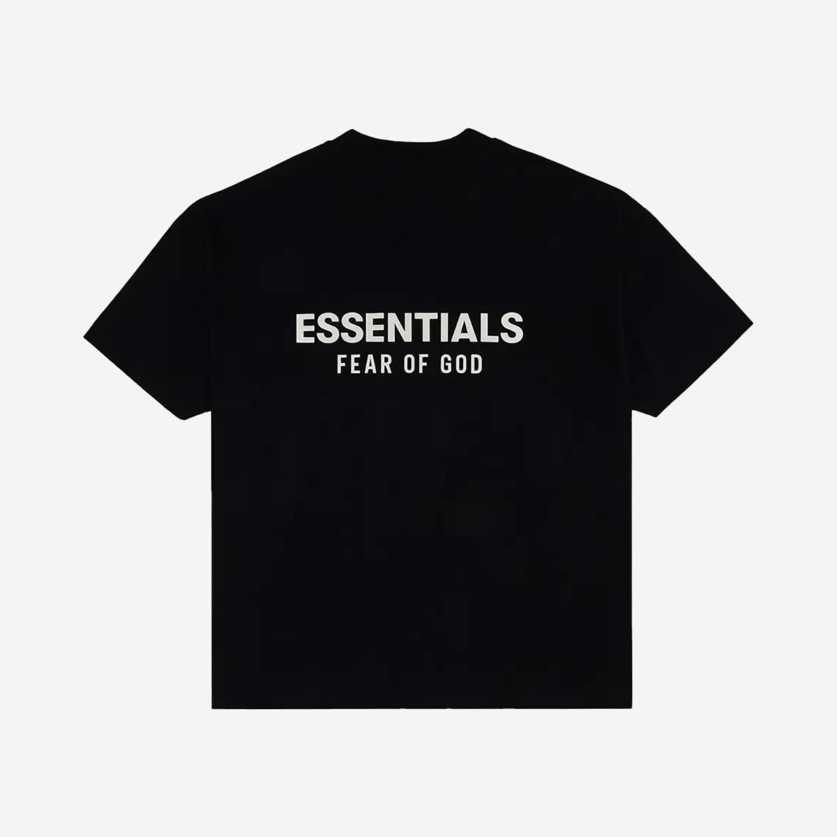 FEAR OF GOD ESSENTIALS CLASSIC SHORT SLEEVE TEE JET BLACK - retro