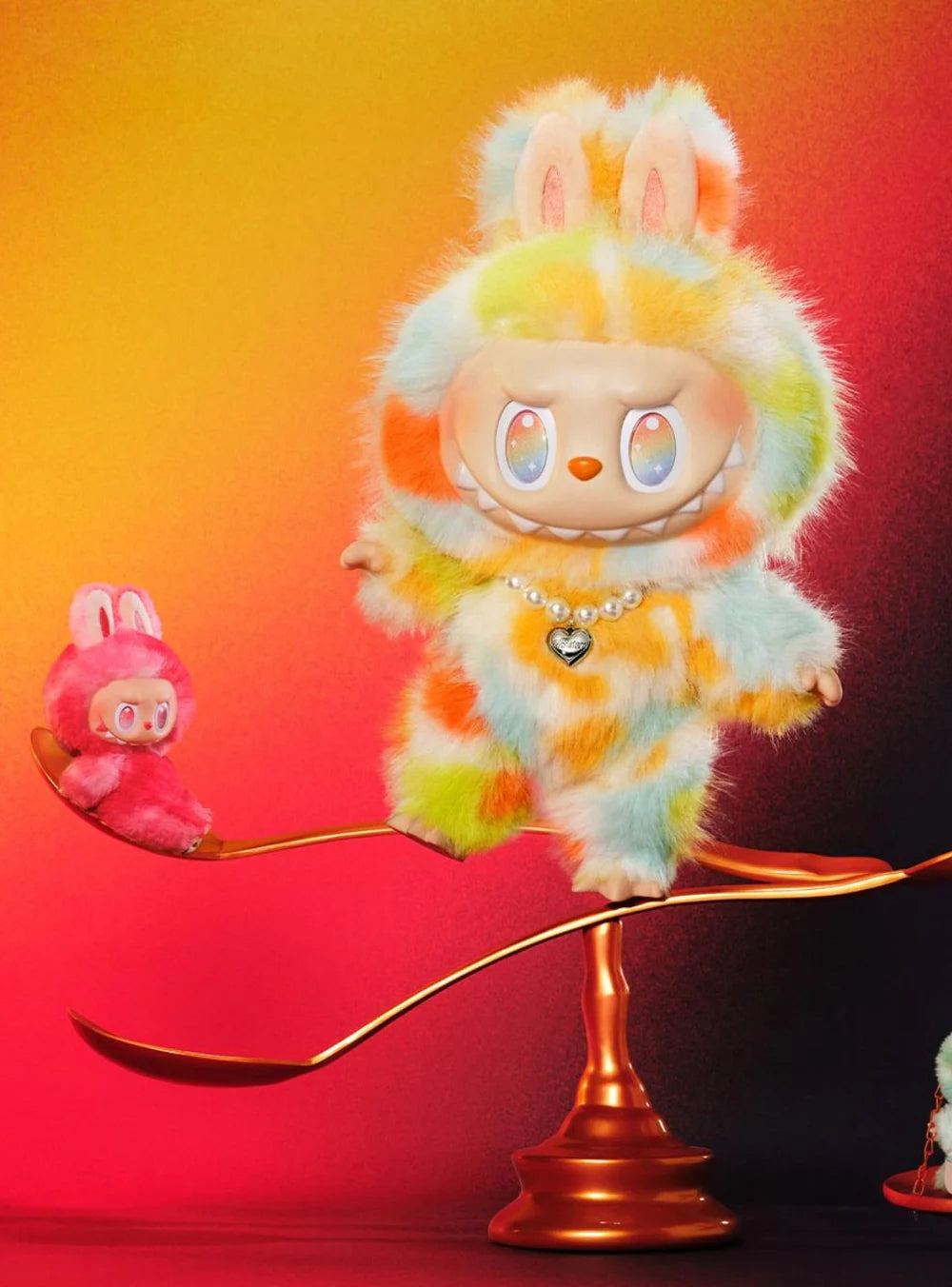 POP MART LABUBU THE MONSTERS BIG INTO ENERGY SERIES ROCK THE UNIVERSE VINYL PLUSH DOLL (GIANT)